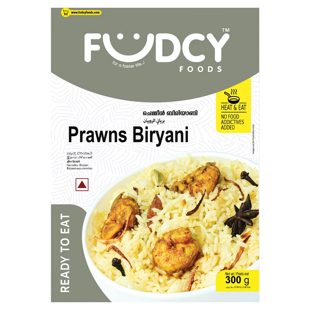 Prawns Biryani Front